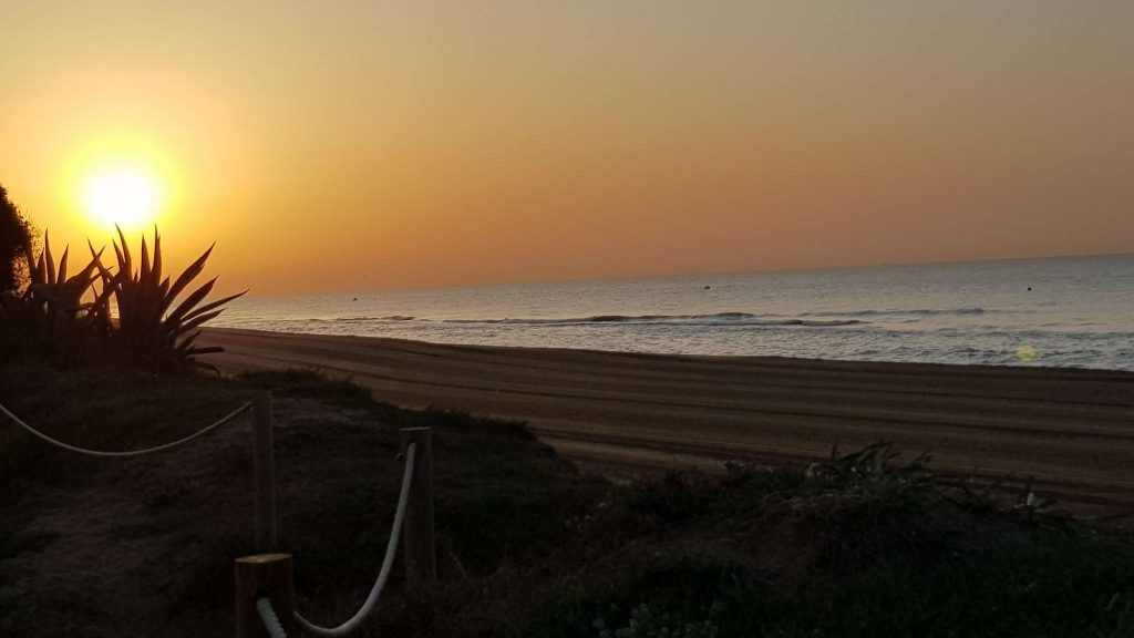 Sunset in Gava